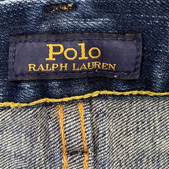 Polo Ralph Lauren Varick Slim Straight Mens Jeans 36 x 30 Blue - Picture 5 of 8